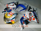 Injection Fairing kit for 00-03 GSX R750 - Blue, White - Dark Dog #OYO87905169