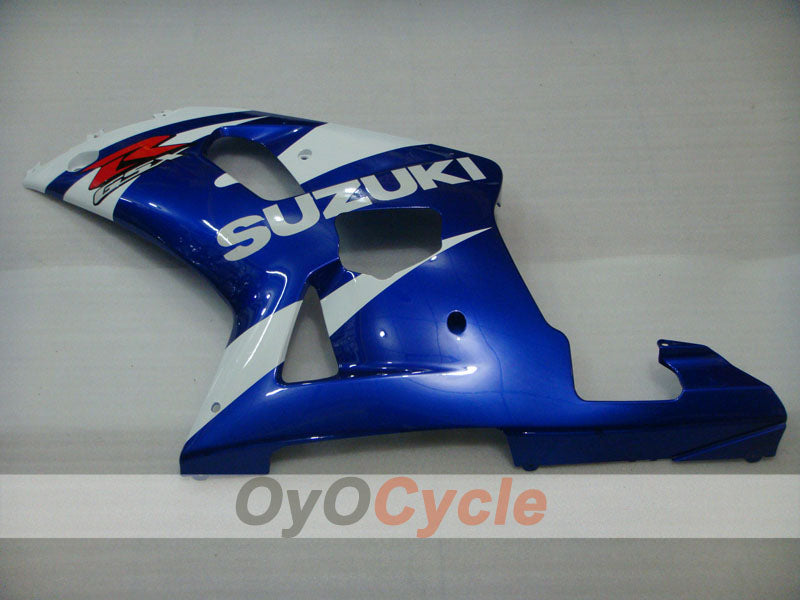 Injection Fairing kit for 00-02 GSX R1000 - Blue, White, Black - Factory Style #OYO87905190