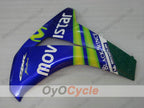 Injection Fairing kit for 08-11 CBR1000RR - Yellow, Blue - Movistar #OYO87900701
