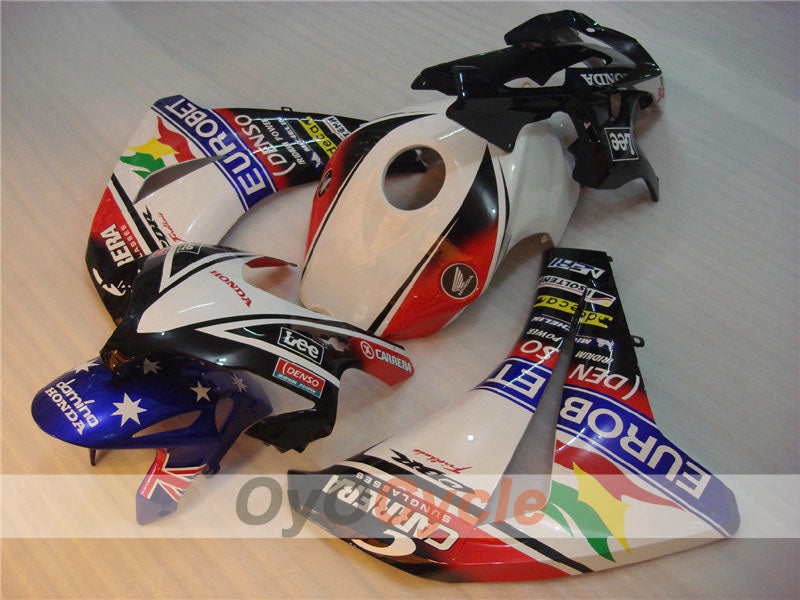 Injection Fairing kit for 08-11 CBR1000RR - White, Black - Lee #OYO87900694 Secondary image