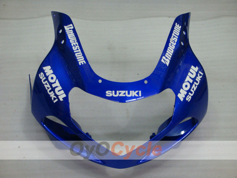 Injection Fairing kit for 00-03 GSX R750 - Blue, White - MOTUL #OYO87905142