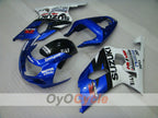 Injection Fairing kit for 00-03 GSX R750 - Blue, White - MOTUL #OYO87905142