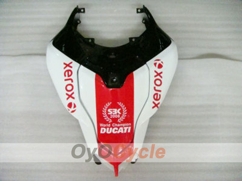Injection Fairing kit for 07-09 Ducati 1098 - Red, White - Xerox #OYO87902232