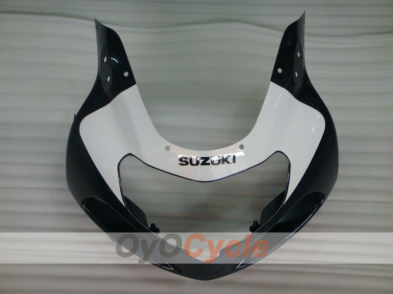 Injection Fairing kit for 00-02 GSX R1000 - White, Black - Factory Style #OYO87905221