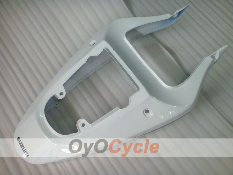 Injection Fairing kit for 00-02 GSX R1000 - White, Black - Factory Style #OYO87905221