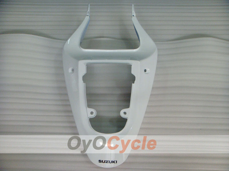 Injection Fairing kit for 00-02 GSX R1000 - White, Black - Factory Style #OYO87905221
