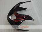 Injection Fairing kit for 00-03 GSX R750 - Red, Black - Flame #OYO87901054