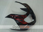 Injection Fairing kit for 00-03 GSX R750 - Red, Black - Flame #OYO87901054