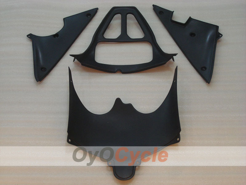 Injection Fairing kit for 01-03 GSX R600 - Red, Black - Flame #OYO87901048