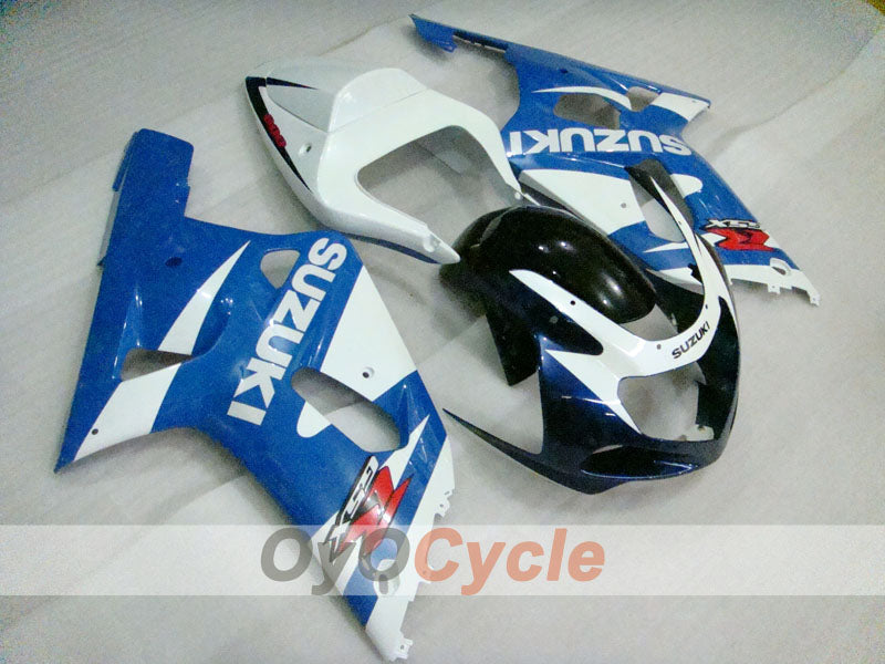 Injection Fairing kit for 00-02 GSX R1000 - Blue, White, Black - Factory Style #OYO87905196
