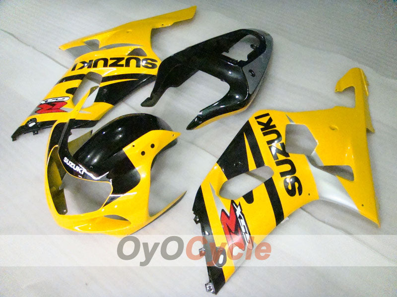 Injection Fairing kit for 00-02 GSX R1000 - Yellow, Black - Factory Style #OYO87901798
