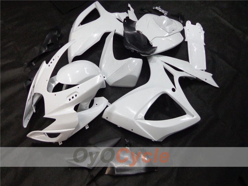 Unpainted Injection Fairing kit for 06-07 GSX R750 - White - Factory Style #OYO87903185