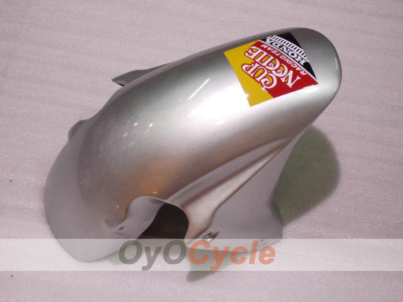 Injection Fairing kit for 03-04 CBR600RR - Red, Silver - Cup Needle #OYO87900223