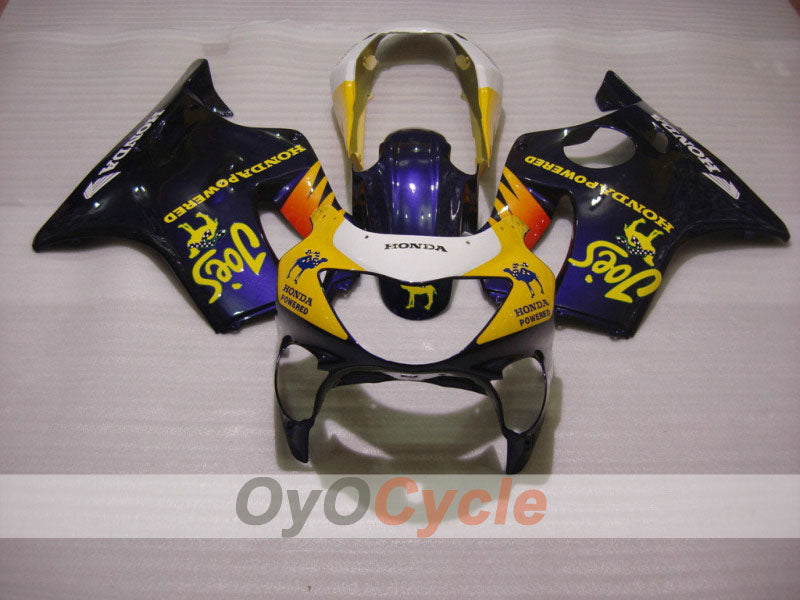 Injection Fairing kit for 99-00 CBR600F4 - Yellow, Blue - Camel #OYO87900105 Secondary image