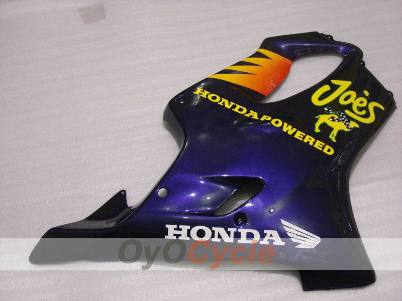 Injection Fairing kit for 99-00 CBR600F4 - Yellow, Blue - Camel #OYO87900105