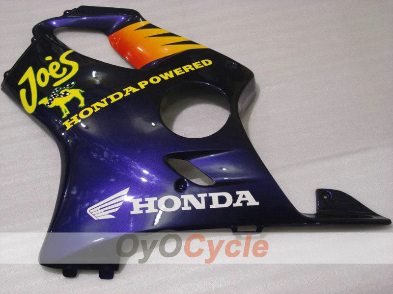 Injection Fairing kit for 99-00 CBR600F4 - Yellow, Blue - Camel #OYO87900105