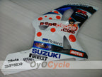 Injection Fairing kit for 00-02 GSX R1000 - Blue, White - Dark Dog, MOTUL #OYO87901723