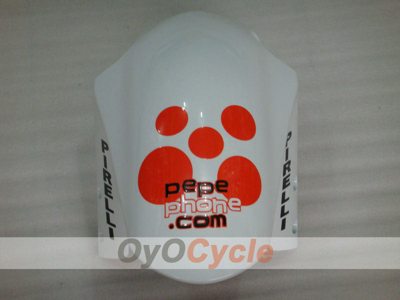 Injection Fairing kit for 01-03 GSX R600 - Blue, White - Dark Dog #OYO87901035