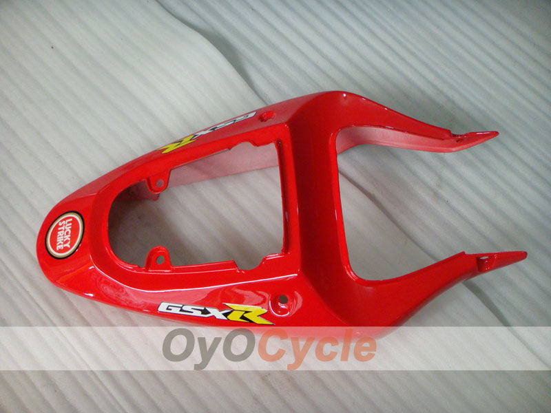 Injection Fairing kit for 00-02 GSX R1000 - Red, White - Lucky Strike #OYO87901738