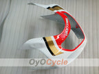 Injection Fairing kit for 00-02 GSX R1000 - Red, White - Lucky Strike #OYO87901738