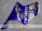 Injection Fairing kit for 00-02 GSX R1000 - Blue, Black - Factory Style #OYO87905130