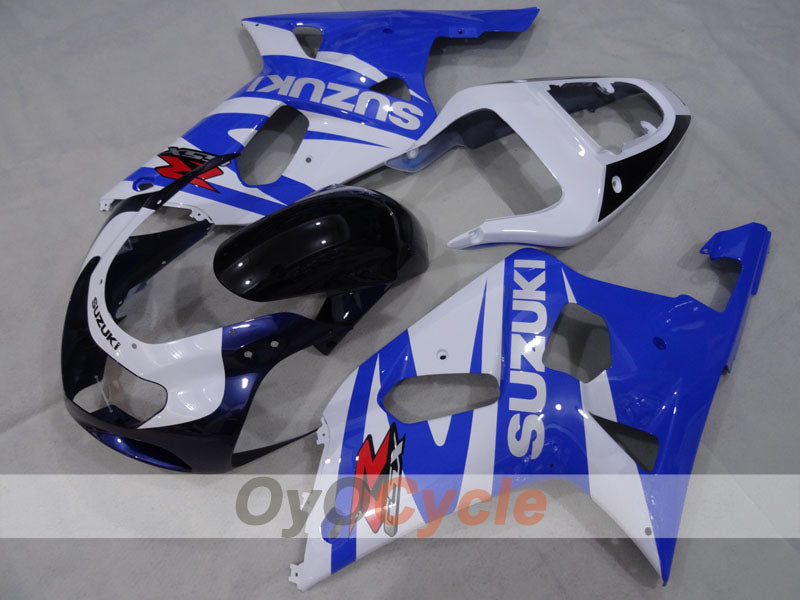 Injection Fairing kit for 01-03 GSX R600 - Blue, Black - Factory Style #OYO87905124 Main image