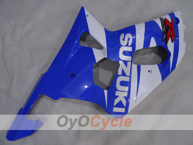 Injection Fairing kit for 00-03 GSX R750 - Blue, White - Factory Style #OYO87905176