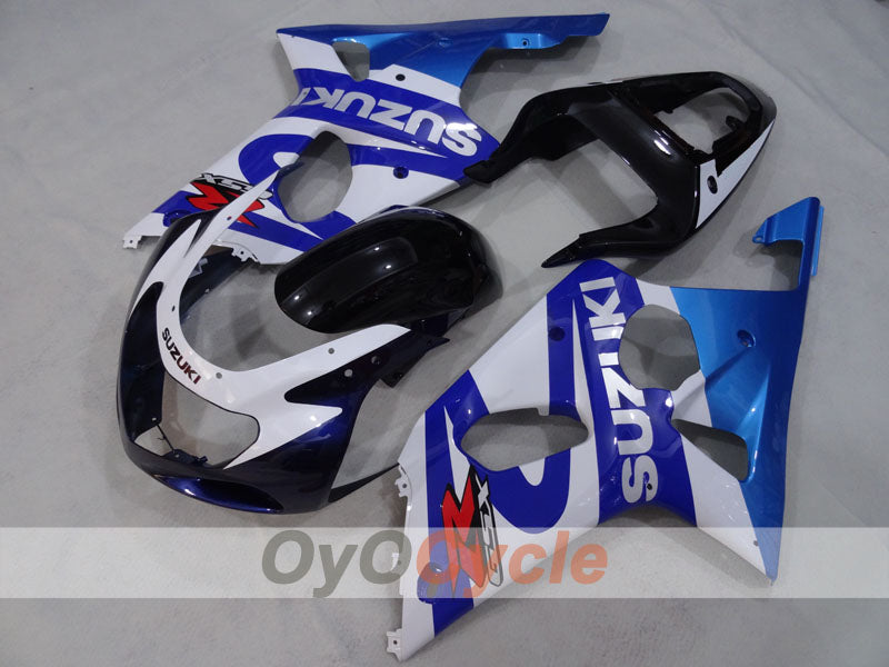 Injection Fairing kit for 00-02 GSX R1000 - Blue, Black - Factory Style #OYO87905131 Main image