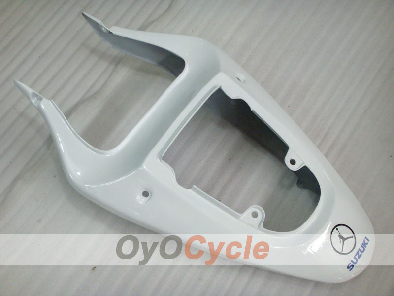 Injection Fairing kit for 00-02 GSX R1000 - Blue, White - DUNLOP #OYO87905226