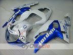 Injection Fairing kit for 00-02 GSX R1000 - Blue, White - DUNLOP #OYO87905226