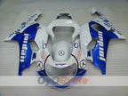 Injection Fairing kit for 00-02 GSX R1000 - Blue, White - DUNLOP #OYO87905226