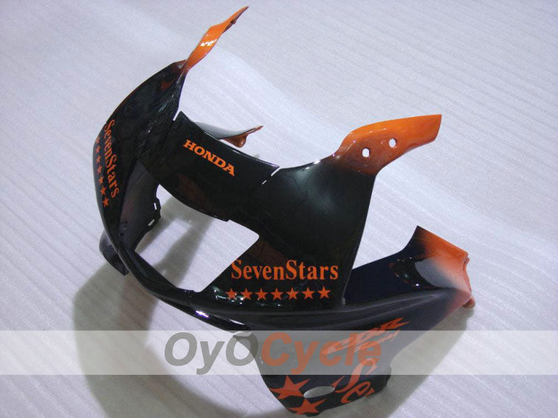 Injection Fairing kit for 97-98 CBR600F3 - Orange, Black - SevenStars #OYO87900057