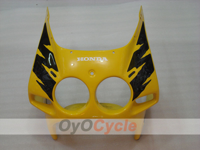 Injection Fairing kit for 88-89 CBR250RR - Yellow, Black - Factory Style #OYO87902900 Secondary image