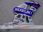 Injection Fairing kit for 00-03 GSX R750 - Blue, White - MICHELIN #OYO87905137