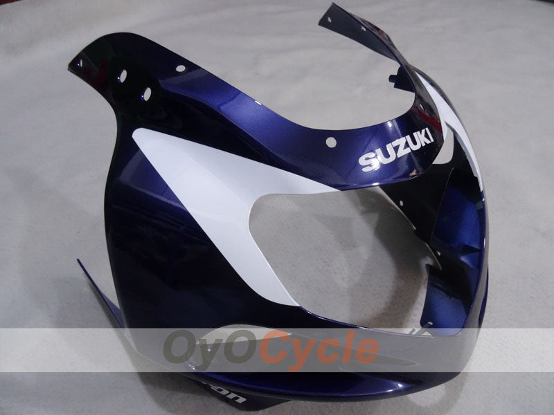 Injection Fairing kit for 00-03 GSX R750 - Blue, White - MICHELIN #OYO87905137