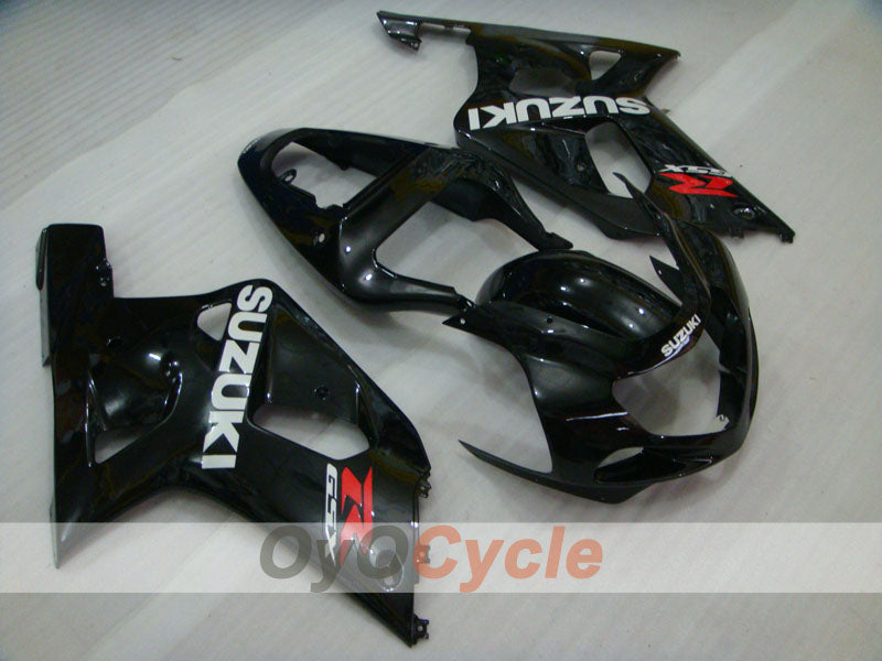 Injection Fairing kit for 00-03 GSX R750 - Black - Factory Style #OYO87905140 Main image