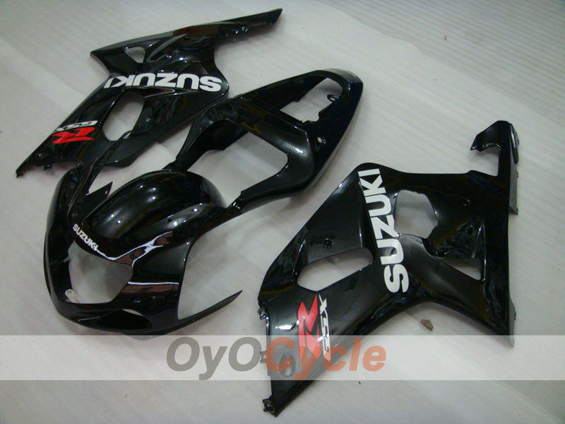 Injection Fairing kit for 01-03 GSX R600 - Black - Factory Style #OYO87905085 Secondary image