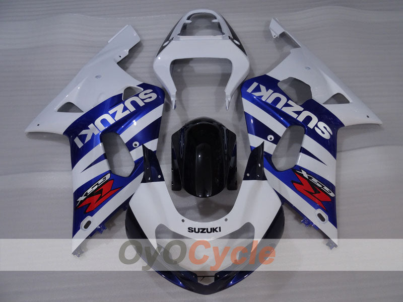 Injection Fairing kit for 01-03 GSX R600 - White, Black - Factory Style #OYO87905119 Secondary image