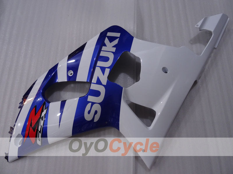 Injection Fairing kit for 00-03 GSX R750 - Blue, White - Factory Style #OYO87905173