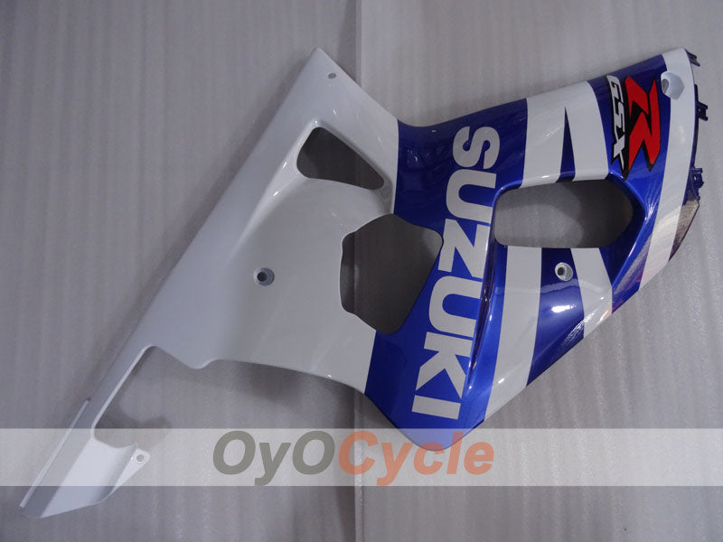 Injection Fairing kit for 00-03 GSX R750 - Blue, White - Factory Style #OYO87905173