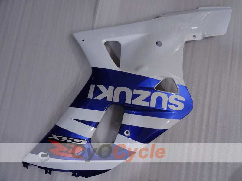 Injection Fairing kit for 00-03 GSX R750 - Blue, White - Factory Style #OYO87905173