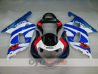 Injection Fairing kit for 00-03 GSX R750 - Blue, White - Factory Style #OYO87905123