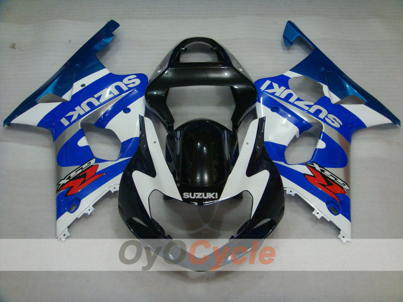 Injection Fairing kit for 00-02 GSX R1000 - Blue, Black - Factory Style #OYO87905128