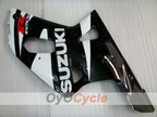 Injection Fairing kit for 00-03 GSX R750 - White, Black - Factory Style #OYO87901122