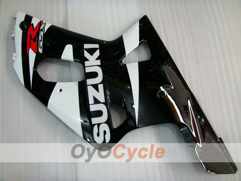 Injection Fairing kit for 00-03 GSX R750 - White, Black - Factory Style #OYO87901122
