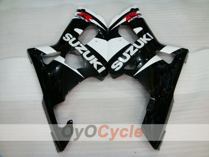 Injection Fairing kit for 00-02 GSX R1000 - White, Black - Factory Style #OYO87901776