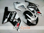 Injection Fairing kit for 00-03 GSX R750 - White, Black - Factory Style #OYO87901122