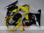 Injection Fairing kit for 00-03 GSX R750 - Yellow, Black - Factory Style #OYO87905178