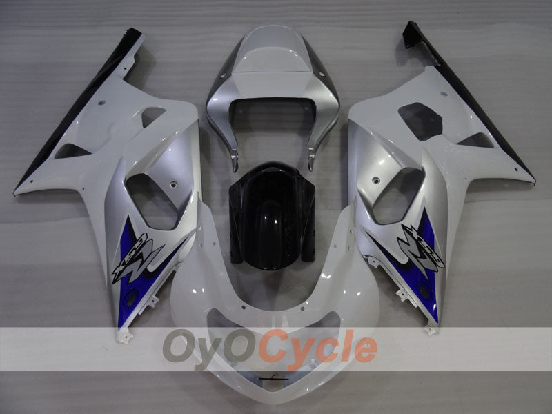 Injection Fairing kit for 00-03 GSX R750 - White - Factory Style #OYO87905164