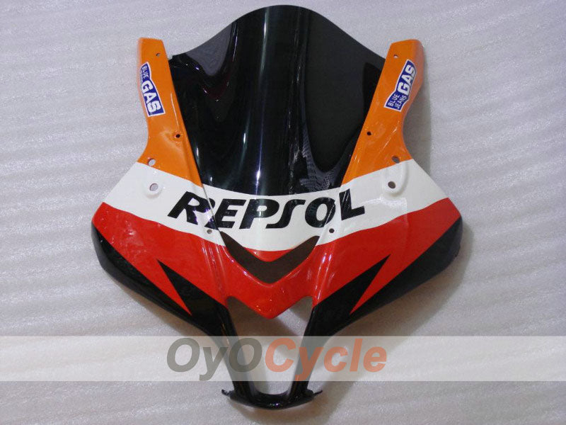 Injection Fairing kit for 07-08 CBR600RR - Orange, Black - Repsol #OYO87900424